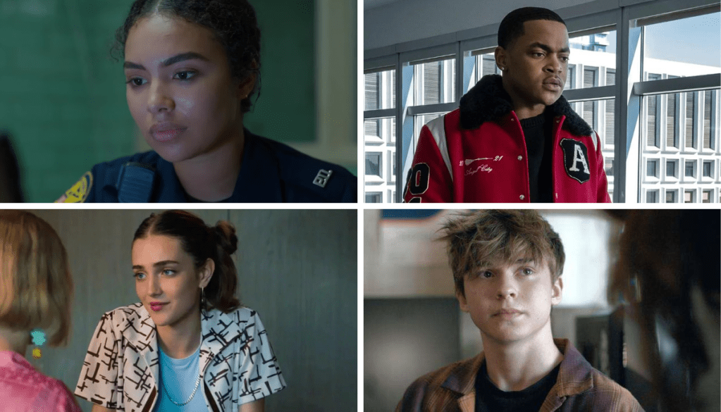 Jessica Sula in Malum, Michael Rainey, Jr. in Power Book 2; Talia Ryder in Do Revenge, and Maxwell Jenkins in Dear Edward
