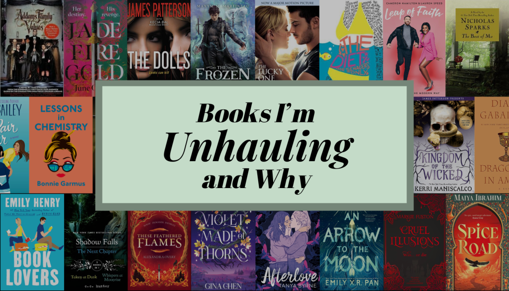 All the Books I’m Unhauling for 2025 and&nbsp;Why